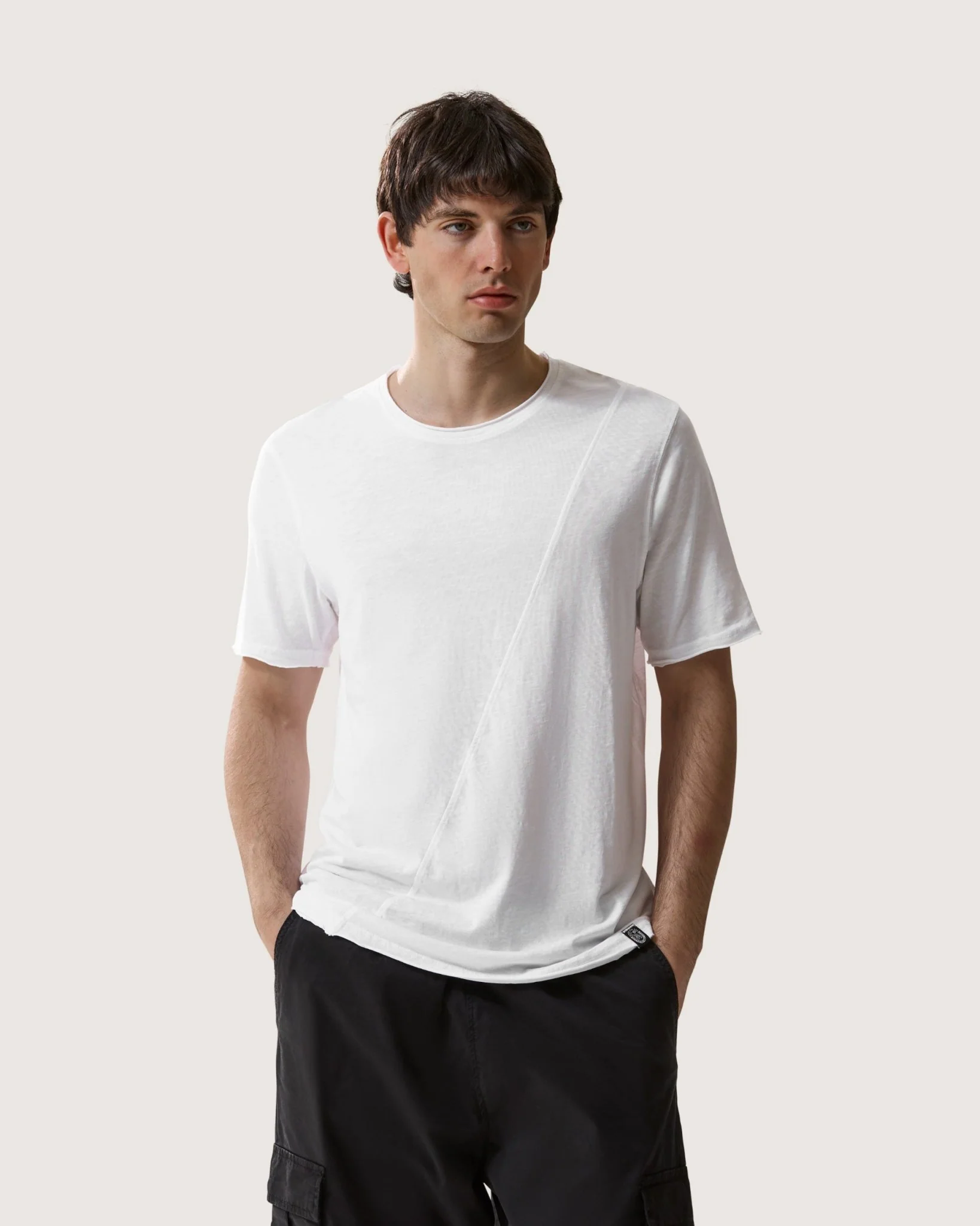 T-shirt essential con cucitura uomo - Image 2