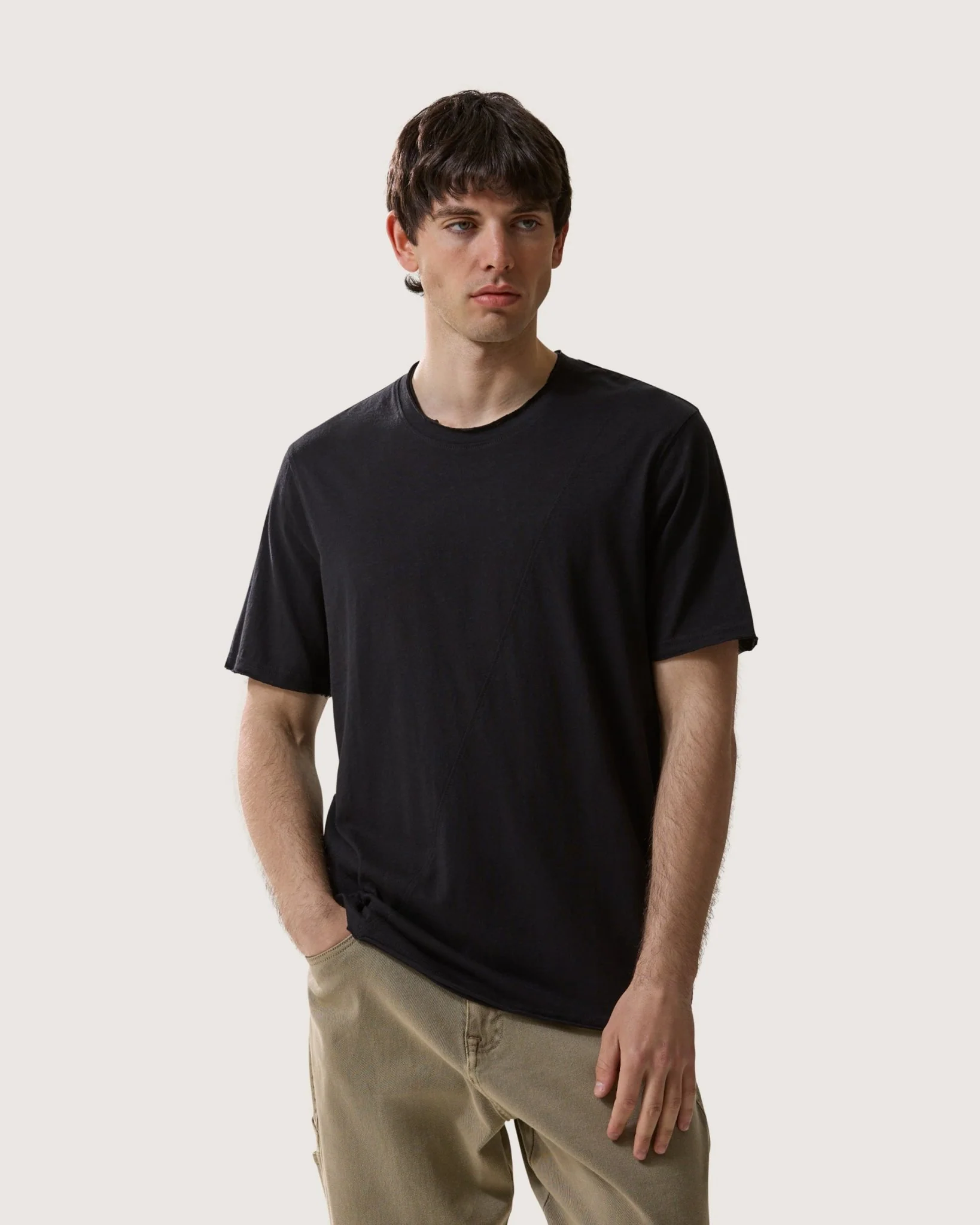 T-shirt essential con cucitura uomo - Image 2